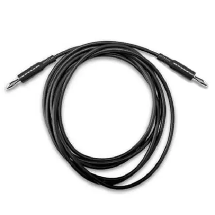 Produktfoto 1 von Mueller Electric Messleitung 6.5A Stecker / Stecker, Schwarz Polyvinylchlorid-isoliert 84 Zoll, 5000V
