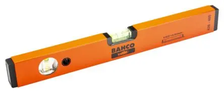 Produktfoto 1 von Bahco Wasserwaage, Typ Box-Nivellierung, 1 m, Rahmen Aluminium, 3 Libelle/n, ±0.5 mm/m