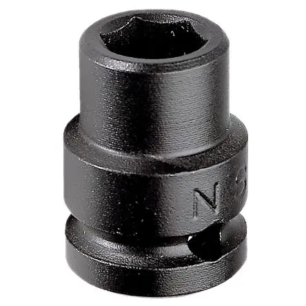 Produktfoto 1 von Facom 12.7 mm, 21 mm Standard-Steckschlüssel Schlag-Steckschlüssel lang Chrom-Molybdän-Stahl, 38mm
