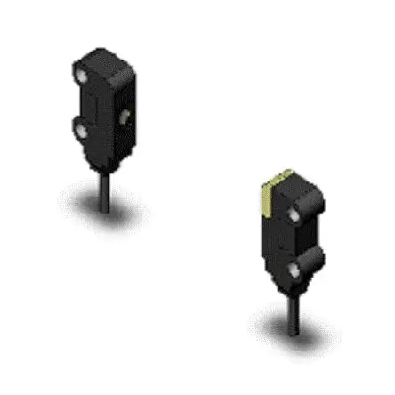 Produktfoto 1 von Omron E3T Kubisch Optischer Sensor, Durchgangsstrahl, PnP Ausgang, Kabel