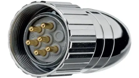Produktfoto 1 von binder 623 M23 Industrie-Rundsteckverbinder Stecker 19-polig Stecker 10A Kabel IP67