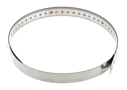 Produktfoto 1 von MikronTec Edelstahl Lineal Metrisch Flexibel 1000.00 mm x 18mm, ISO-kalibriert