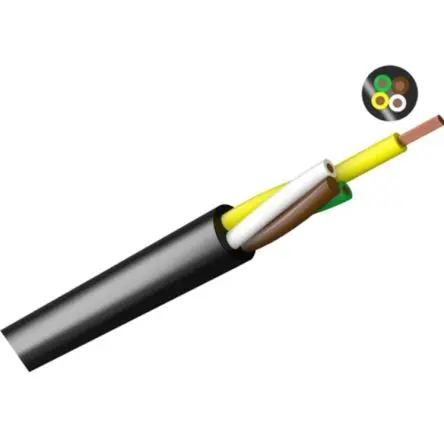 Produktfoto 1 von Kabeltronik LiFYY Mehrkern-Industriekabel, 2-paarig 0.5 mm² 100 m Ø 5 mm Polyvinylchlorid isoliert Schwarz