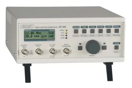 Produktfoto 1 von ELC GF266 Funktionsgenerator 11 μHz → 12 MHz Digitalfrequenz FM Modulation, ISO-kalibriert