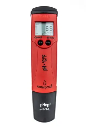 Produktfoto 1 von Hanna Instruments HI 98127 Batterie pH Messgerät, ±0.1 pH max., 0.1 pH, 16 pH max., 60 °C max