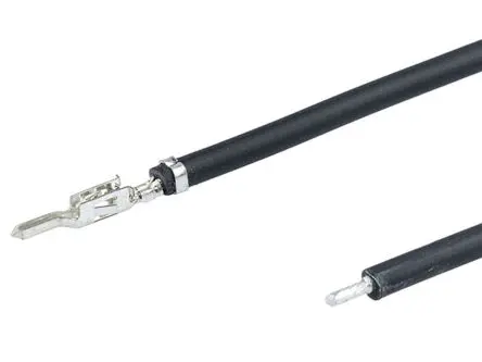 Produktfoto 1 von Molex Mini-Fit 226197 Vorgecrimpter Anschluss Anschlusslitze, Schwarz, 300 mm