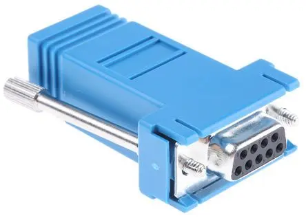 Produktfoto 1 von MH Connectors Sub-D Adapter 9-Wege D-Sub Stecker Buchse RJ45 Buchse Buchse