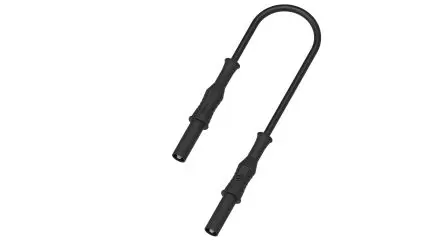 Produktfoto 1 von Electro PJP 4 mm Stecker Schwarz Bananenstecker, 1000V, 1500 V 36A