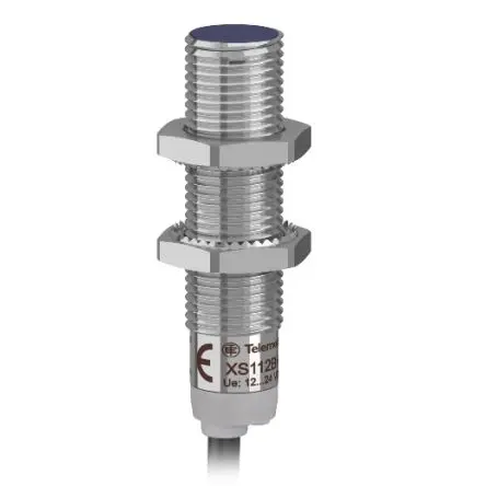 Produktfoto 1 von Telemecanique Sensors XS1 M12 Näherungssensor Induktiv, Gewinderohr 4 mm NPN 12 → 24 V DC / 10 mA NC, IP65, IP67