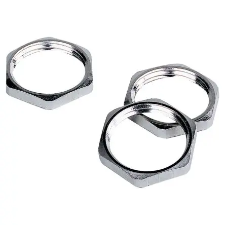 Produktfoto 1 von Lapp Kabelverschraubung Mutter M20 Messing vernickelt Grau -60 °C / -60 °Cmax.