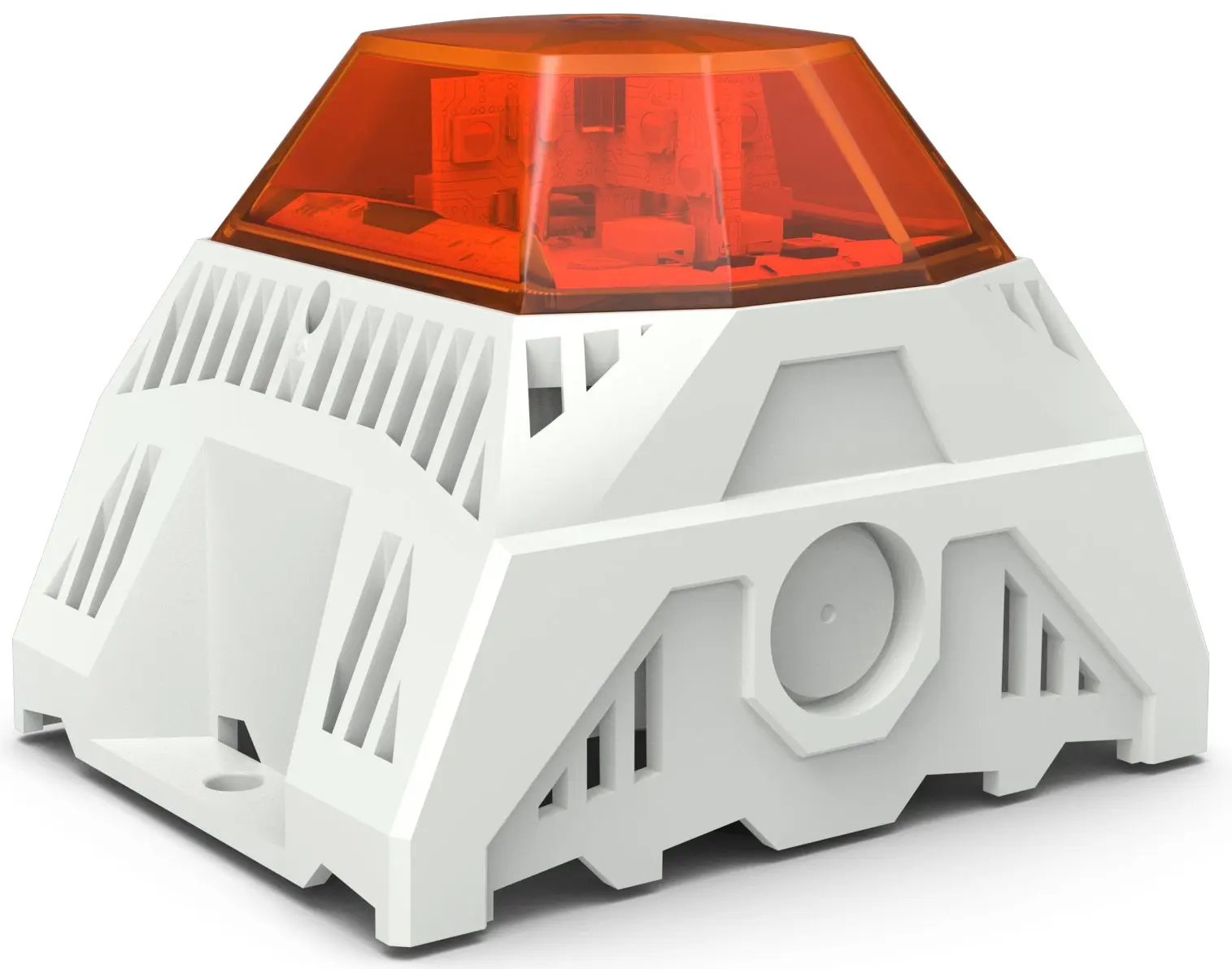 Produktfoto 1 von Pfannenberg 23383634055 Blink-Licht Alarm-Leuchtmelder Orange, 24 VDC
