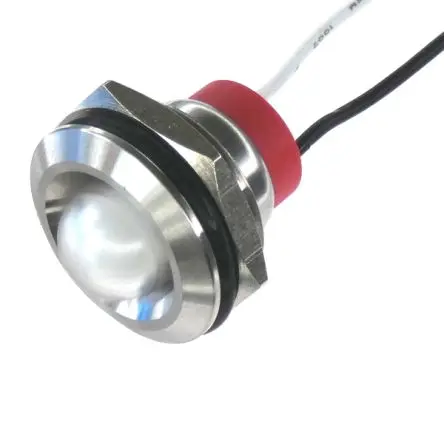 Produktfoto 1 von CML PL19SL Edelstahl-Panel-Leuchte Weiß Panel-LED, Draht 240V 19 mm, IP67