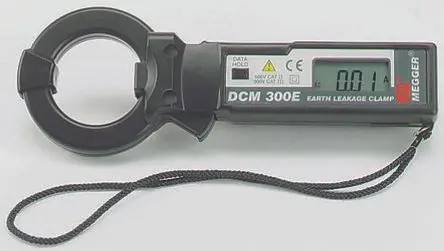 Produktfoto 1 von Megger DCM300E Stromzange Leckstrommesszange 300 A ac CAT III, CAT