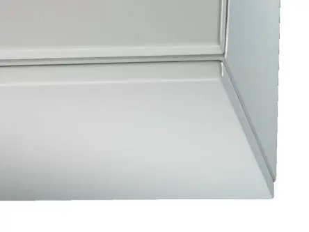 Produktfoto 1 von Rittal Stahlblech Strukturierte Farbe Deckelplatte, 1.2m Serie CM, TP x 25 mm