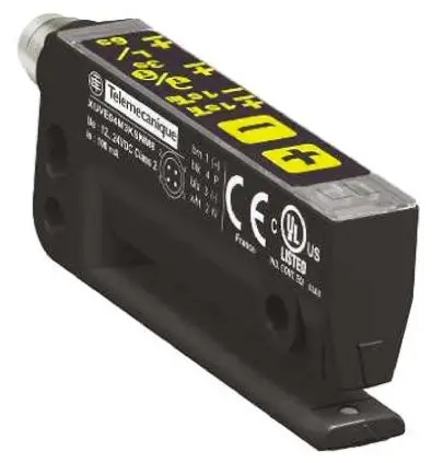 Produktfoto 1 von Telemecanique Sensors Gabel Optischer Sensor, Durchgangsstrahl, NPN Ausgang, 4-polig M8