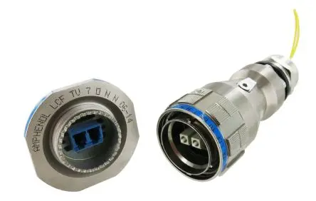 Produktfoto 1 von Amphenol Socapex LCF TV LWL-Steckverbinder, Stecker, Multimodus, Duplex 0.5dB
