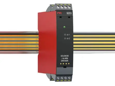 Produktfoto 1 von PR Electronics Serie 9200 Signalwandler 19.2V dc, 31.2 V dc, PnP 0 → 5 A EIN / Relais 30 V dc AUS DIN-Hutschiene,