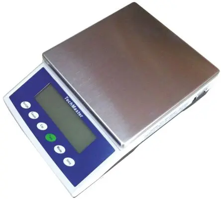 Produktfoto 1 von RS PRO Werkbank Waage Zählfunktion 6kg / Auflösung 0.1 g
