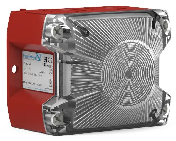 Produktfoto 1 von Pfannenberg PY X-S-05 Xenon Blinkend Signalleuchte Klar, 230 V AC