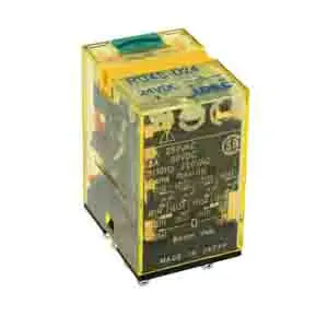 Produktfoto 1 von Idec RU4S Leistungsrelais 24V dc Spule 2-poliger Umschalter 10A 605 Ω 1 W
