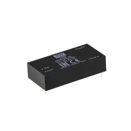 Produktfoto 1 von MEAN WELL MD DC/DC Konverter, 5V dc OUT 3000 mA DIN-Hutschiene 75V dc 4 kV ac 15 W -40 °C 90 °C