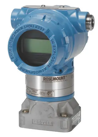 Produktfoto 1 von Rosemount 3051 Differenzial, Absolut, Überdruck Drucksensor -623 mbar, 4 bis 20 mA 623 mbar, für Gas, Dämpfe, Flüssig