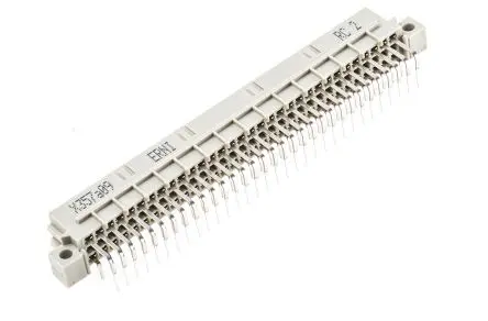 Produktfoto 1 von Fischer Klasse C2 DIN 41612 Stecker gewinkelt, 64-polig / 3-reihig, Raster 2.54 mm Raster Buchse