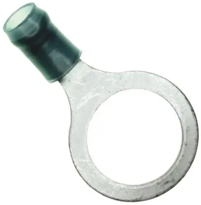 Produktfoto 1 von TE Connectivity PIDG Ringkabelschuh, Isoliert 16 AWG, Nylon, Blau, 14 AWG max.AWG, aussen ø 0.713 Zoll, innen ø 0.515