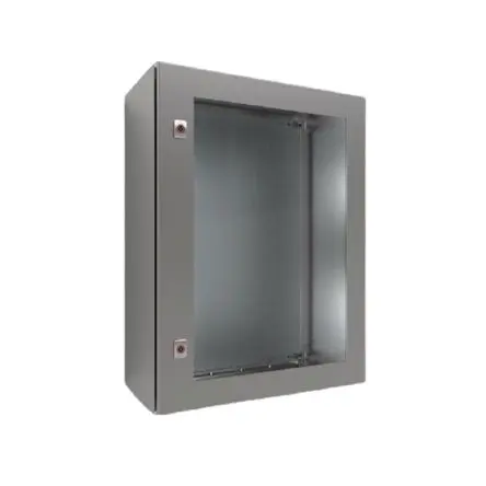 Produktfoto 1 von nVent HOFFMAN ADC Gehäusetür Typ Einzeltür Abschließbar B. 400mm L. 600 mm Edelstahl