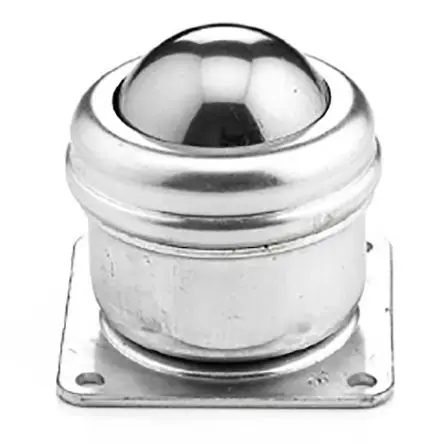 Produktfoto 1 von ALWAYSE Flansch 4-Loch Kugelrolle Ø 40 mm Stahl