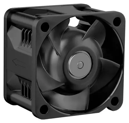 Produktfoto 1 von ebm-papst AxiForce40 DC-Axiallüfter, Kugel, 12V dc / 11 W 940 mA, 22 U/min, 45 m³/h IP20 40 mm 40mm 28 mm