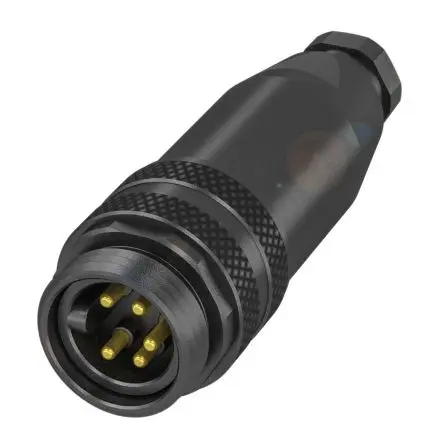 Produktfoto 1 von BALLUFF BCC A335-0000-20-000-71X5A5-000 7/8 in Rundsteckverbinder Stecker 5-polig 9A Kabel IP67
