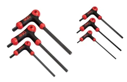 SAM TORX®-Schlüsselsatz L Lang 6, T10, T15, T20, T27, T30, T40