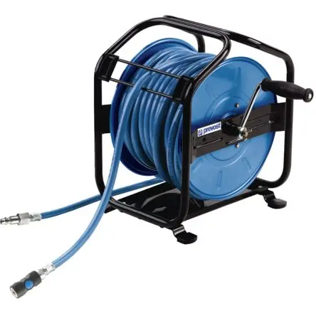 Produktfoto 1 von PREVOST Druckluft-Schlauchaufroller 30 m 400 L/min Schlauch inklusive Innen ø 8 mm, Außen-Ø 12 mm