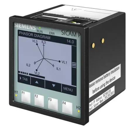 Produktfoto 1 von Siemens SICAM P Energiemessgerät Graphik Display