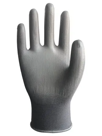 Produktfoto 1 von Wonder Grip OP-1300G OPTY Allgemeine Schutzhandschuhe Größe 8, M Nylon Grau Polyurethan 24
