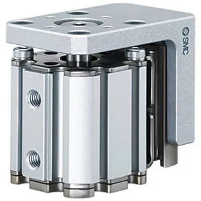 Produktfoto 1 von SMC MXZ MXZ20-5 Pneumatik-Führungszylinder 5 mm Doppeltwirkend, Bohrung Ø 20 mm bis 0.7 Mpa