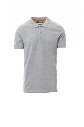 Produktfoto 1 von Payperwear VENICE MELANGE Kurze Ärmelarm Polohemd, 90 % Baumwolle, 10 % Polyester Grau S