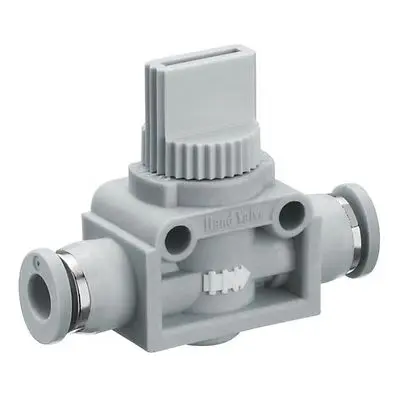 EMERSON – AVENTICS, Verriegelungs-Absperrventil QR1-ASC Mechanisches Ventil 2.5 mm, Polyamid R412005484