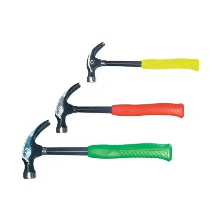 Produktfoto 1 von CK Hammer, Klauenhammer aus Kohlenstoffstahl 227 g Stahl-Stiel 280 mm