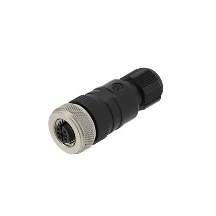 Produktfoto 1 von Lumberg Automation RKC M12 Rundsteckverbinder Buchse 5-polig Buchse 4A Kabel IP65, IP67