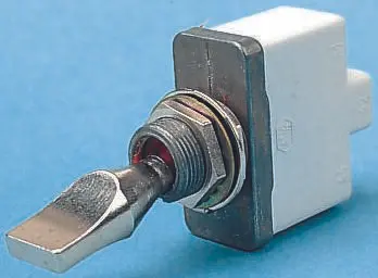 Produktfoto 1 von APEM Panel Kippschalter SPST, Ein-Aus-Ein, 28 V dc, 250 V ac, 15A, IP67, IP64, IP69K, Schraube