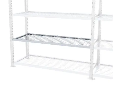 Produktfoto 1 von Manorga Regalsystem, Stahlblech, Galvanisiert, 1250 mm x 400mm, 400 mm, 3000 kg Last