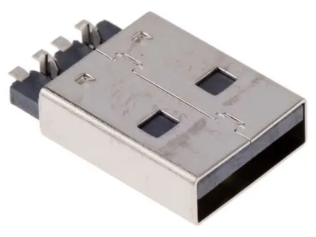 Produktfoto 1 von Wurth Elektronik, gewinkelt WR-COM USB-Steckverbinder Stecker USB Typ A 1, Oberfläche USB 2.0