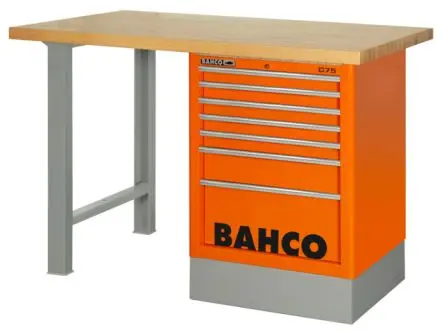 Produktfoto 1 von Bahco 1495K8CWB18TW Werkbank Tragbar Stahl Werkbank L. 1800 mm B. 750mm H. 1030 mm, Traglast 30kg