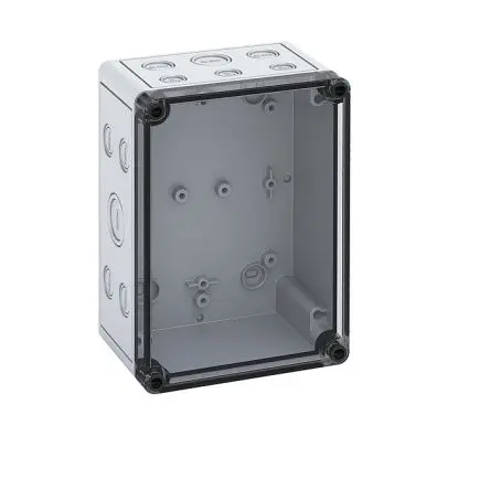 Produktfoto 1 von Spelsberg TK; Gehäuse; Polystyrol; Grau; IK07 IP66 Breite 180 mm Höhe 90 mm Länge 130 mm