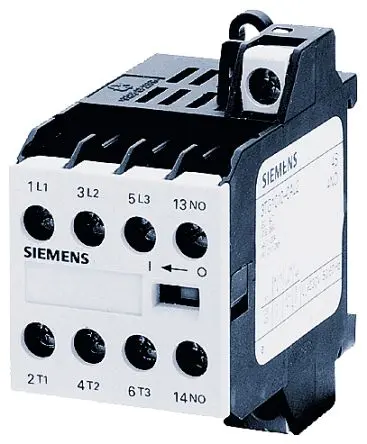 Produktfoto 1 von Siemens 3TC Schütz 110V ac-Spule, 3-polig / 20 A 110V ac 4 kW 3 Schließer, 1 Öffner Motorsteuerung 1-Hilfskontakte