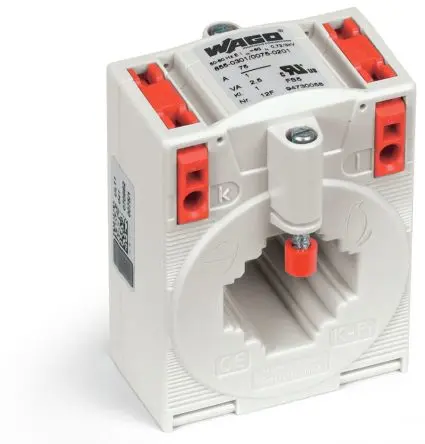 Produktfoto 1 von WAGO 855 Stromwandler 300 A, DIN-Hutschiene, 5 VA