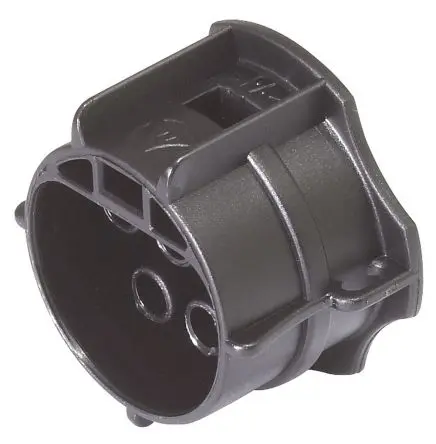 Produktfoto 1 von Wieland RST20i4 Beleuchtungssteckverbinder, Kabel Buchse/Stecker, Abdeckung, Kontakte: 4/5, Anz.Ausl. 1, Schwarz, 2mm²,
