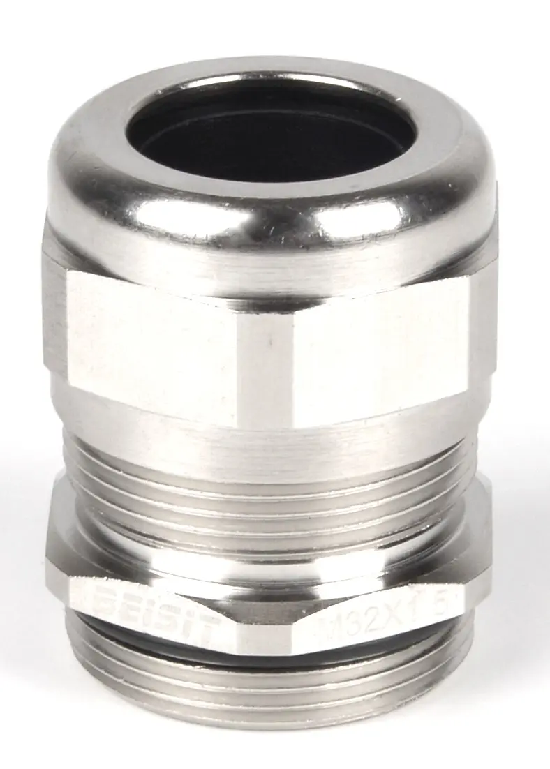 Produktfoto 1 von RS PRO Kabelverschraubung, M32 Messing vernickelt Metallisch 13 mm/ 20 mm, IP68